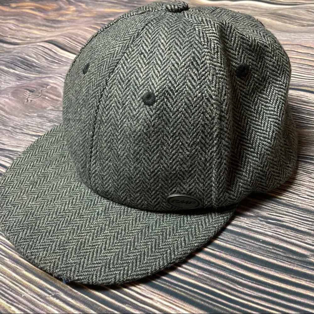FMF Flat Bill Hat Black & Grey
